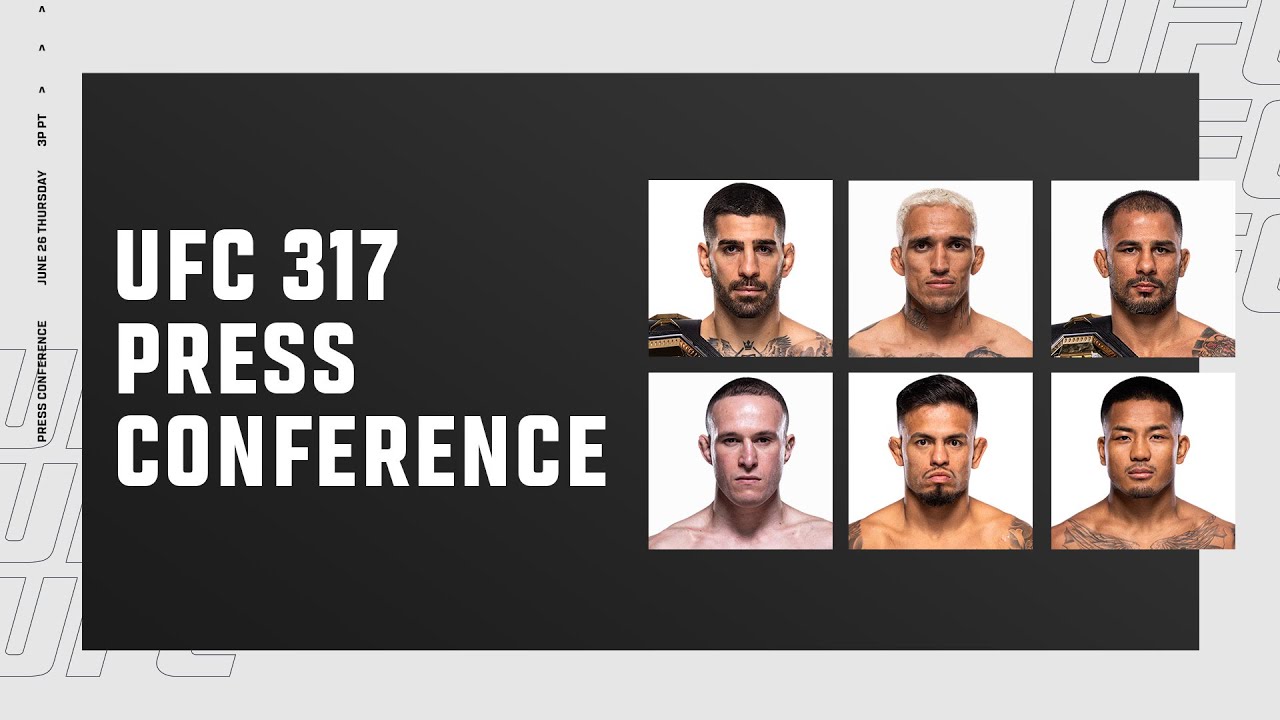 UFC 317: Pre-Fight Press Conference