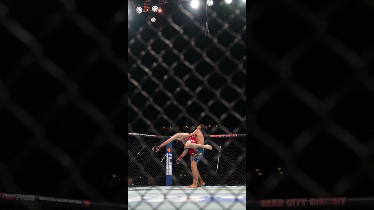 Ulanbekov gets the win! #ufcbaku