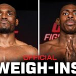 Usman vs Buckley Weigh-Ins | UFC Atlanta