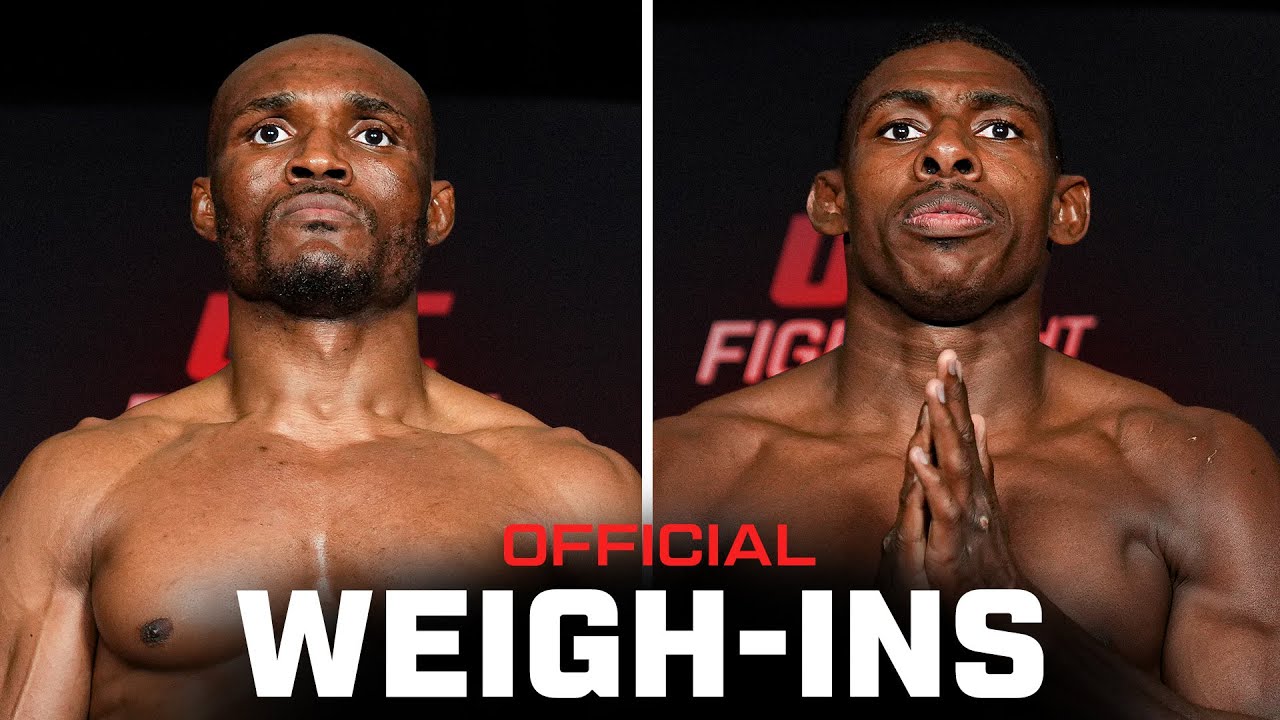 Usman vs Buckley Weigh-Ins | UFC Atlanta