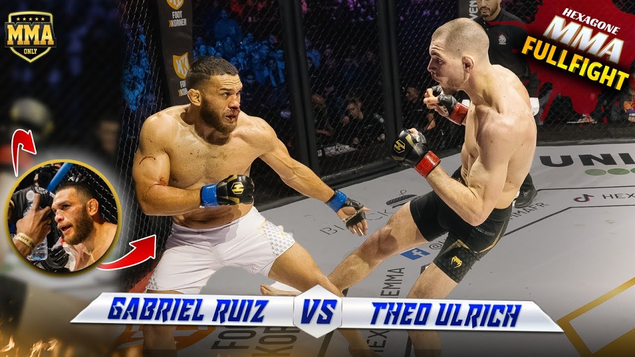 Gabriel Ruiz vs Theo Ulrich –Bloody finish! | Fight Night Showdown 2025 | MMA HEXAGONE 23