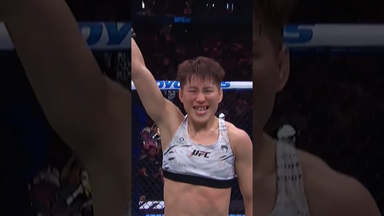 Wang Cong gets the decision win!! 🫡 #ufc316