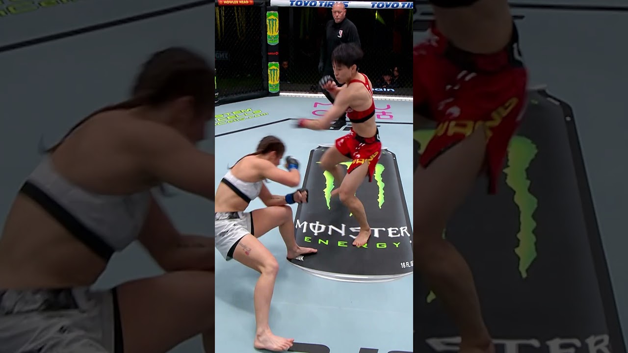 Wang Cong is back in action this weekend 😳 #ufc316