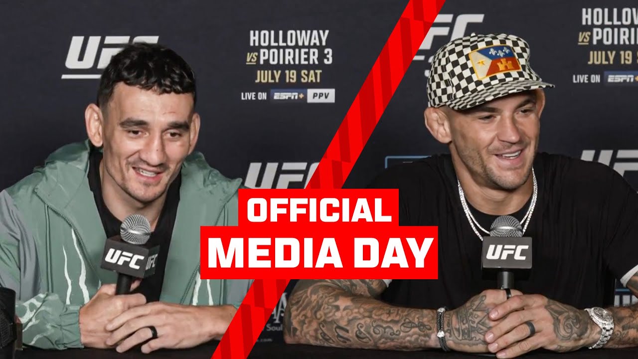 This Is His Last Dance, And I'm Here To Play Spoiler 😳 | UFC 318 Media Day