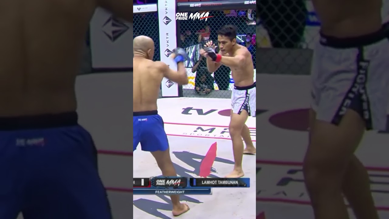Fight Highlight Yudi Cahyadi vs  Lamhot Tambunan | One Pride MMA 87 #mma #combatsport #onepridemma