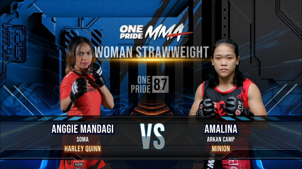 ANGGIE MANDAGI VS AMALINA | FULL FIGHT ONE PRIDE MMA