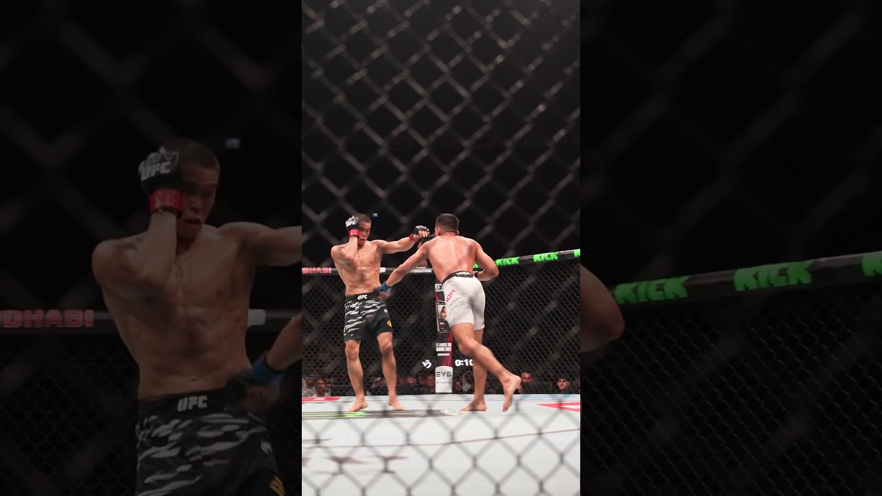 Asu Almabayev gets the win! 🏆 #ufcabudhabi