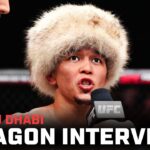 Asu Almabayev Octagon Interview | UFC Abu Dhabi