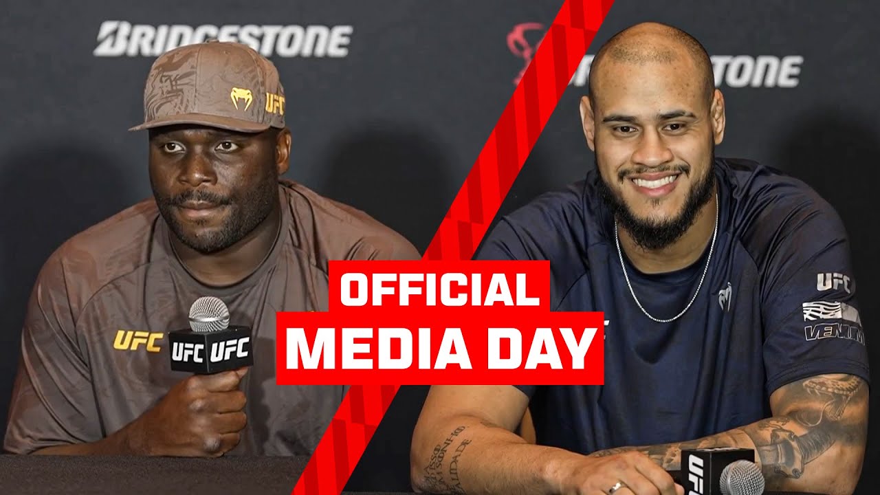 We're Both Looking For The Knockout! 👀 | UFC Nashville Media Day