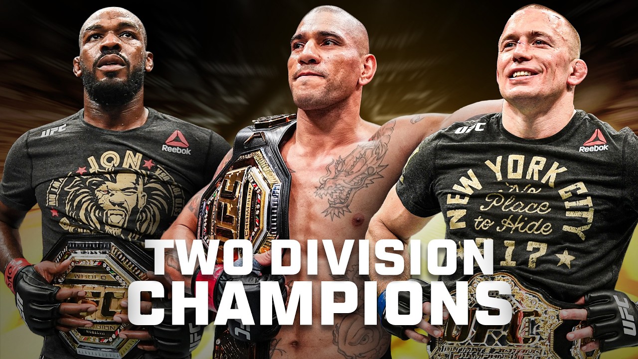 EVERY TWO DIVISION CHAMPION IN UFC HISTORY!! 🏆🔥