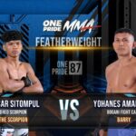 LAGA KERAS‼️BINSAR SITOMPUL VS YOHANES AMANUTUR | FULL FIGHT ONE PRIDE MMA 87