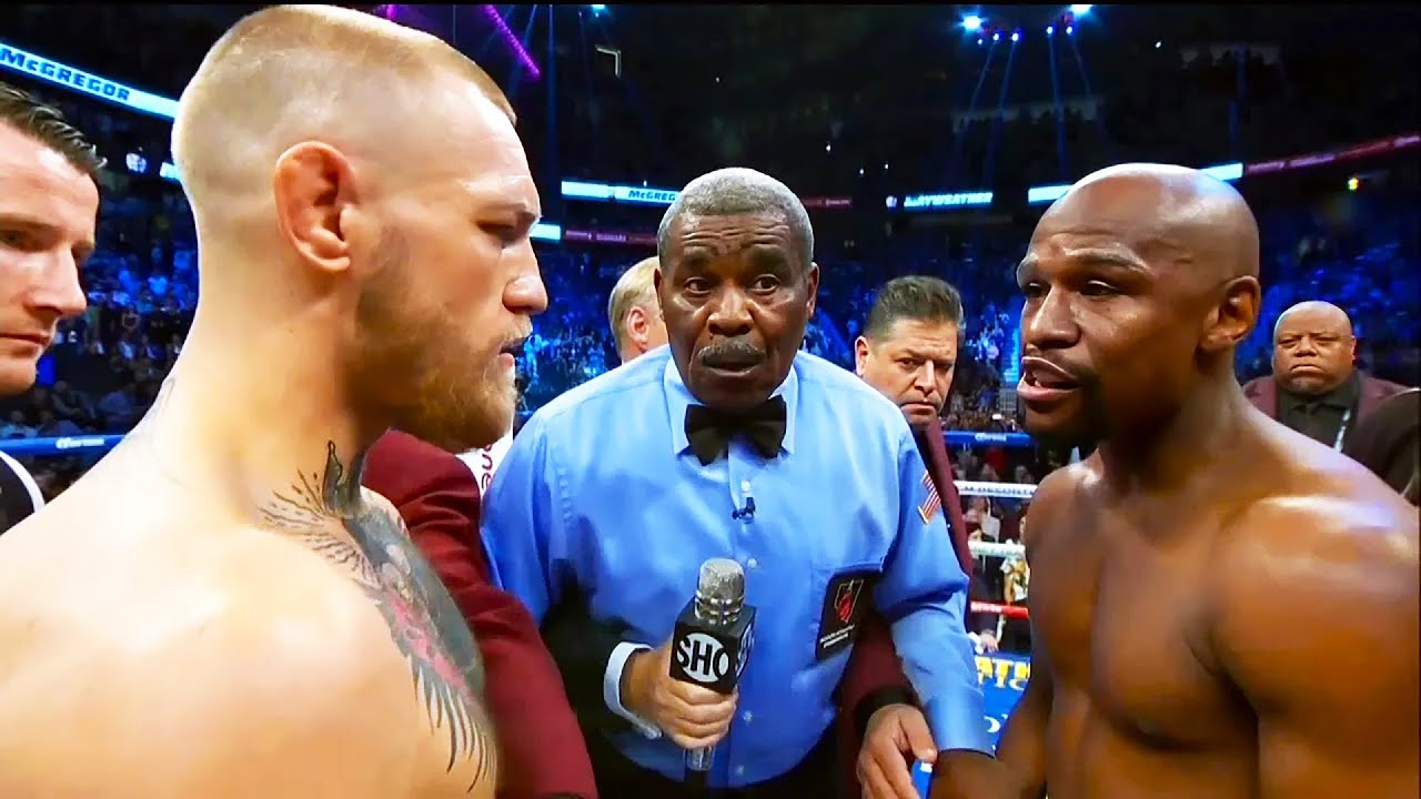 Conor McGregor (Ireland) vs Floyd Mayweather (USA) | KNOCKOUT, BOXING fight, HD, 60 fps