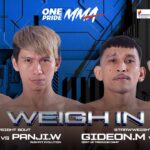 WEIGH IN ONE PRIDE MMA 87: RIBAK SUDE MENGGEMA‼️KU PECAHKAN KEPALA KAU