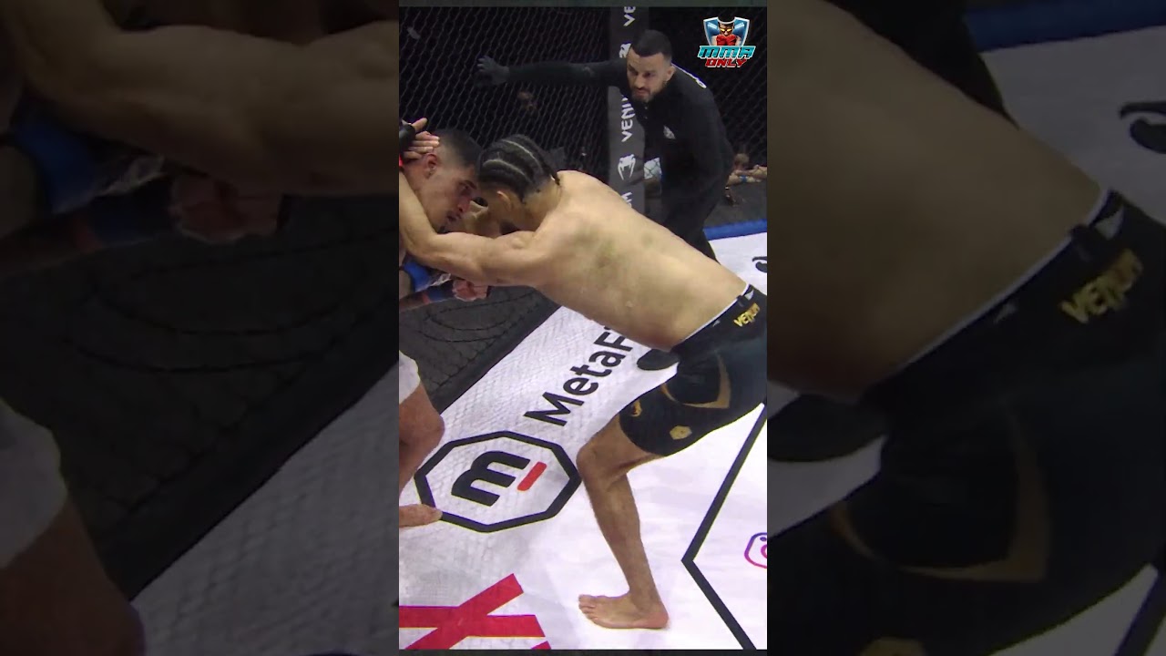 Brutal KO Out of Nowhere! 💣 #mmafighters #martialarts #sports #brutal