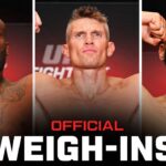 Lewis vs Teixeira Weigh-Ins | UFC Nashville