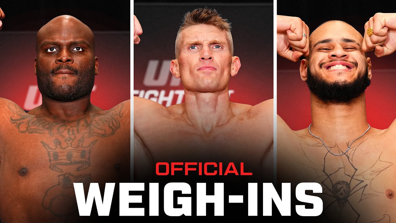 Lewis vs Teixeira Weigh-Ins | UFC Nashville