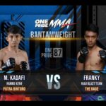 M KHADAFI VS FRANKY | FULL FIGHT ONE PRIDE MMA 87