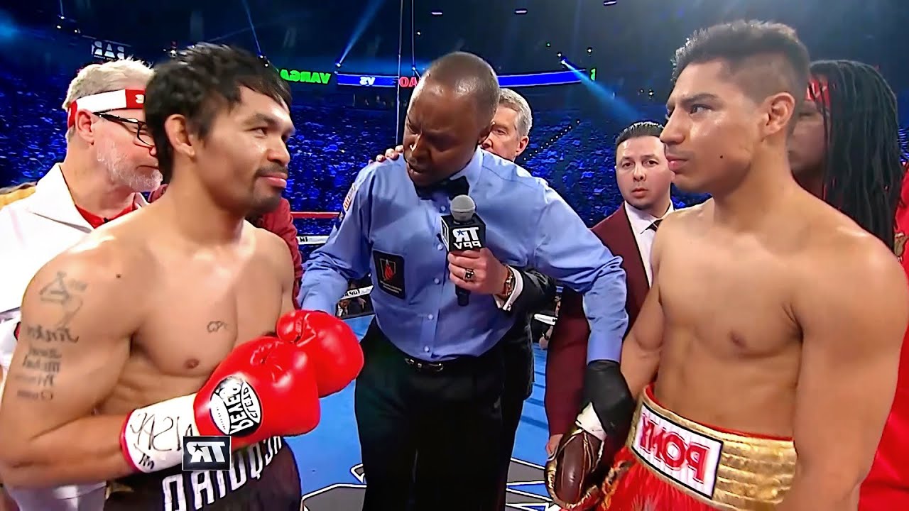 Manny Pacquiao (Philippines) vs Jessie Vargas (USA) | BOXING Fight, HD