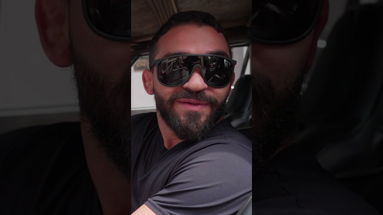 Patrício Pitbull  is riding in style 😎 #ufc318