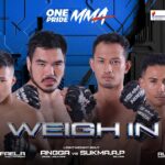 PERANG MENTAL‼️WEIGH IN ONE PRIDE MMA 87
