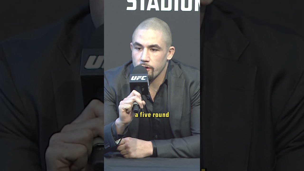 Robert Whittaker wanted a BRAWL!! 😤 #ufcabudhabi
