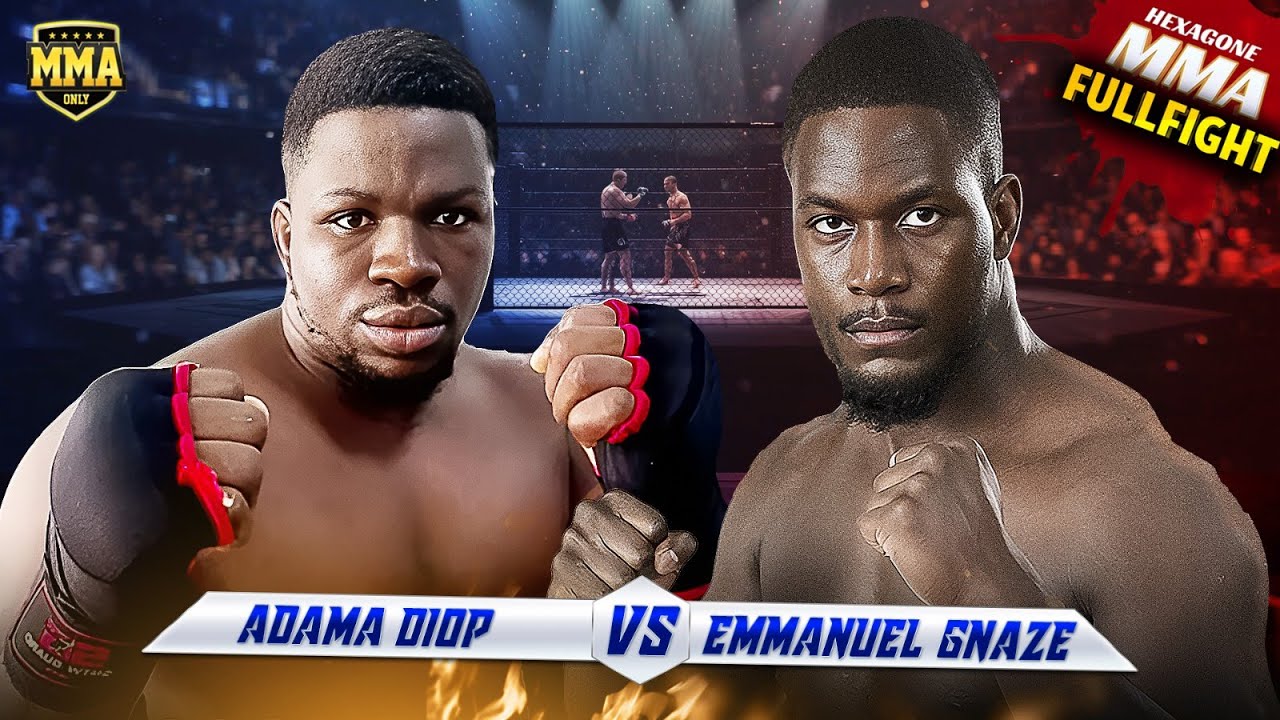 Adama Diop vs Paul-Emmanuel Gnaze – MMA’s BLOODIEST Cage War! 🔞I Full Fight