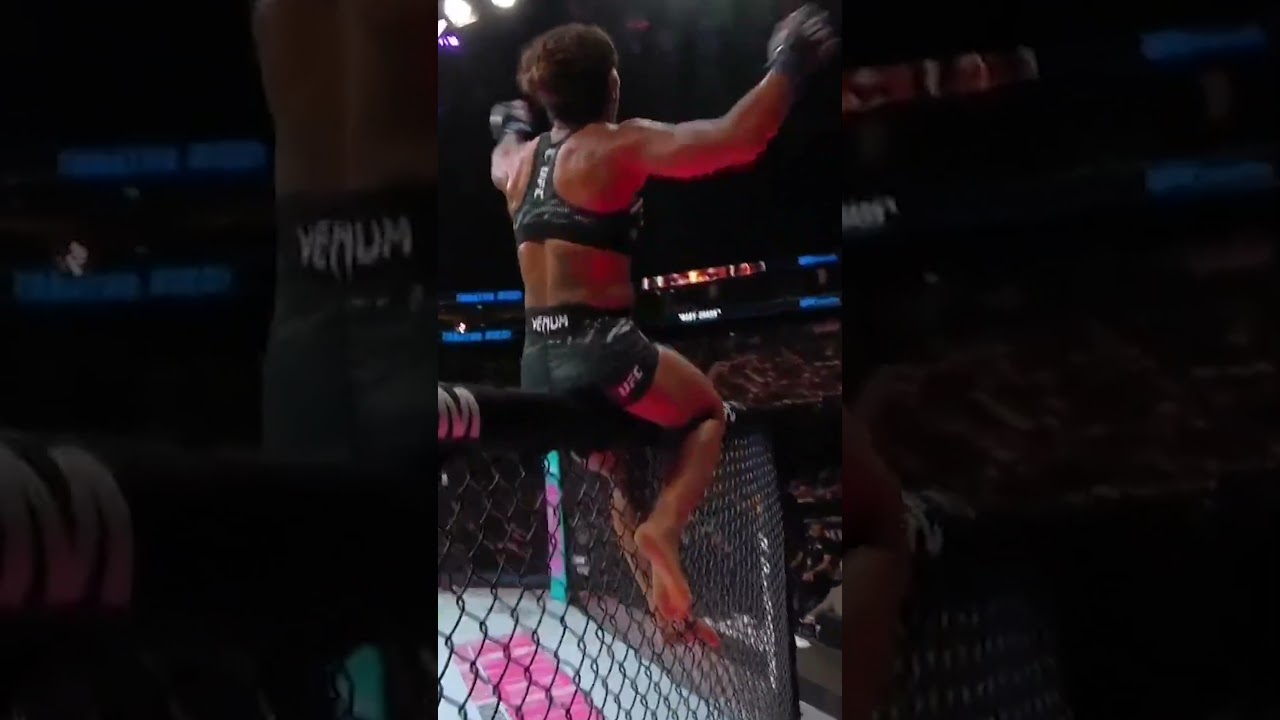 Tabatha Ricci gets it done! 🔥 #ufcabudhabi