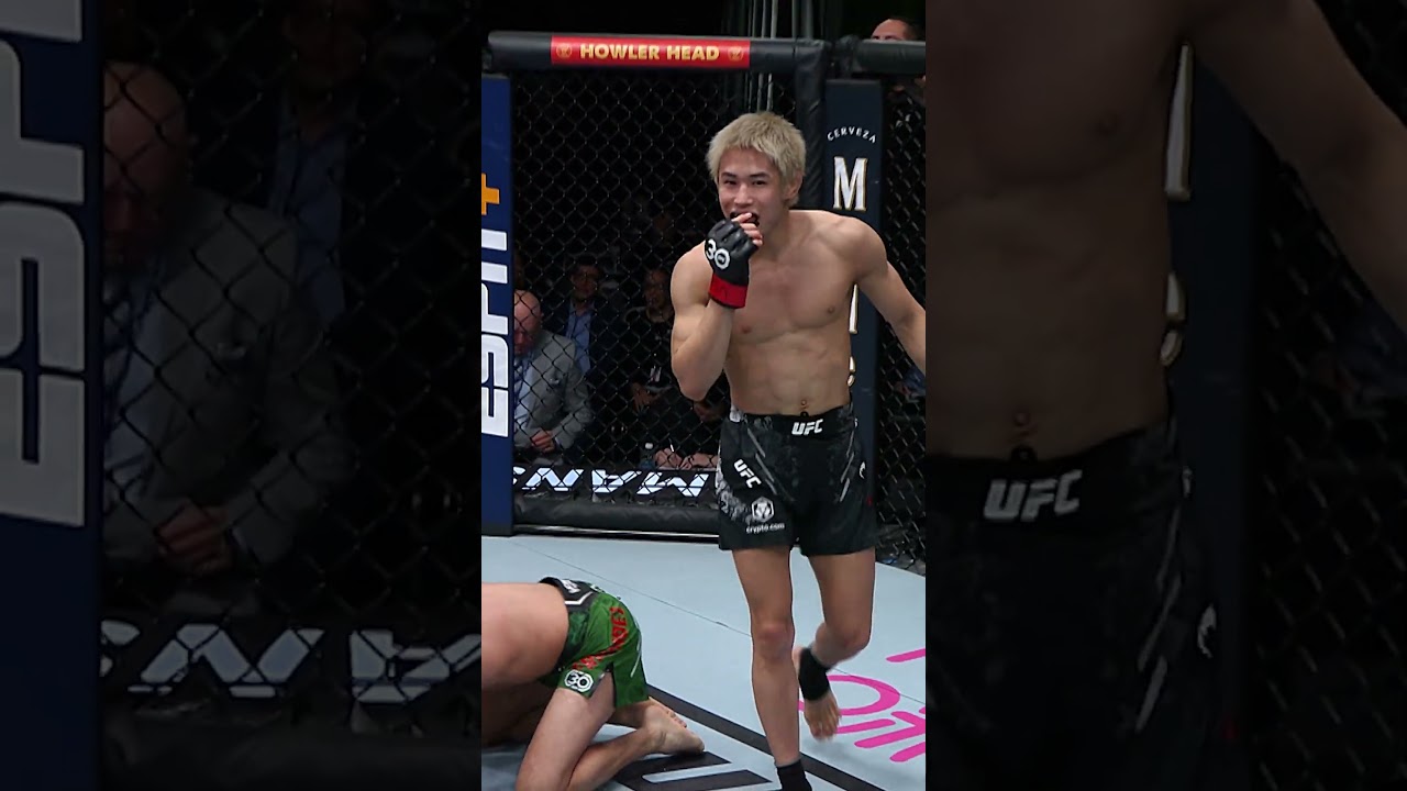 Tatsuro Taira is a TRIPLE THREAT 😤 #UFCVegas108