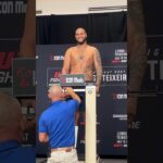 Teixeira is looking HUGE 😳 #ufcnashville