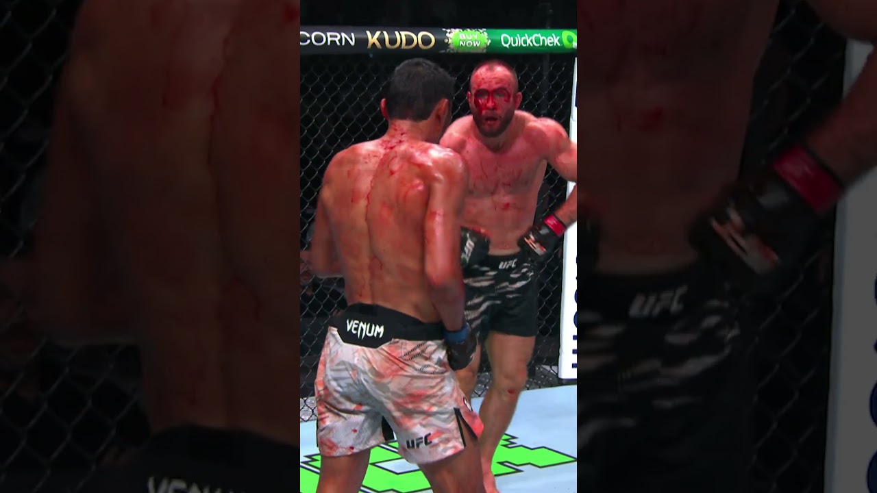 these last 30 seconds were CRAZY 🤢 #ufcvegas108