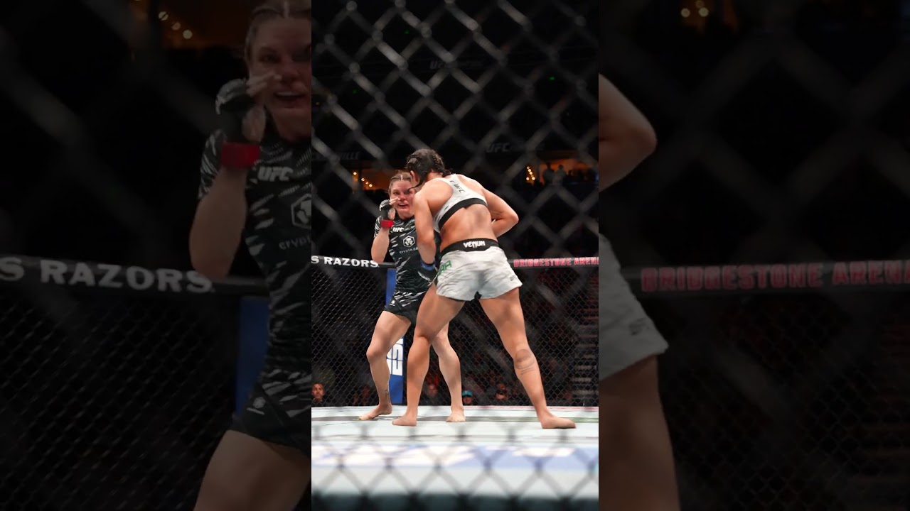 This was a BRAWL!! 🫡 #ufcnashville
