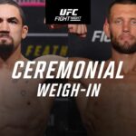UFC Abu Dhabi: Ceremonial Weigh-In