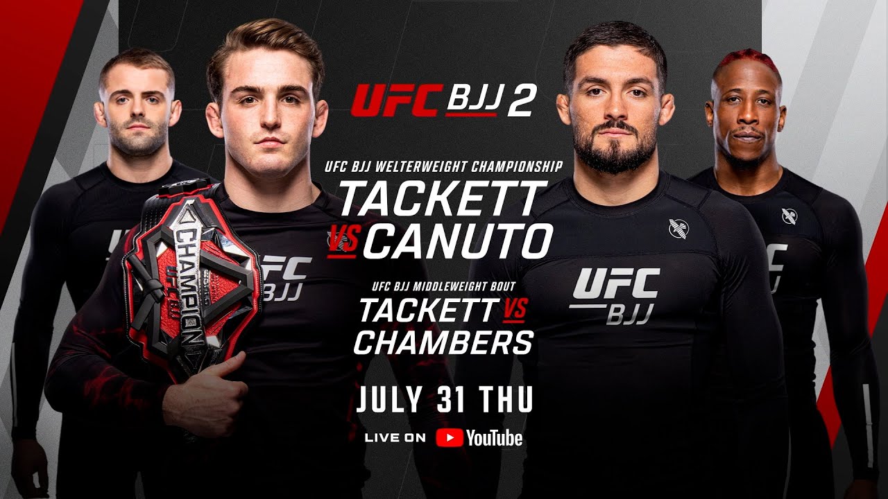 UFC BJJ 2 - Live on YouTube, UFC Fight Pass & Facebook | July 31
