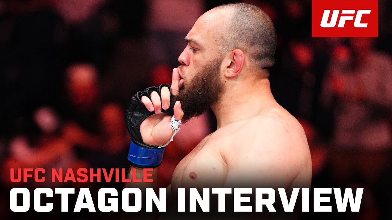 Valter Walker Octagon Interview | UFC Nashville