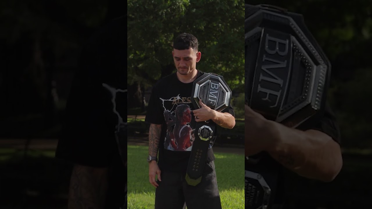 Will Dustin Poirier claim the BMF title? 👀 #ufc318