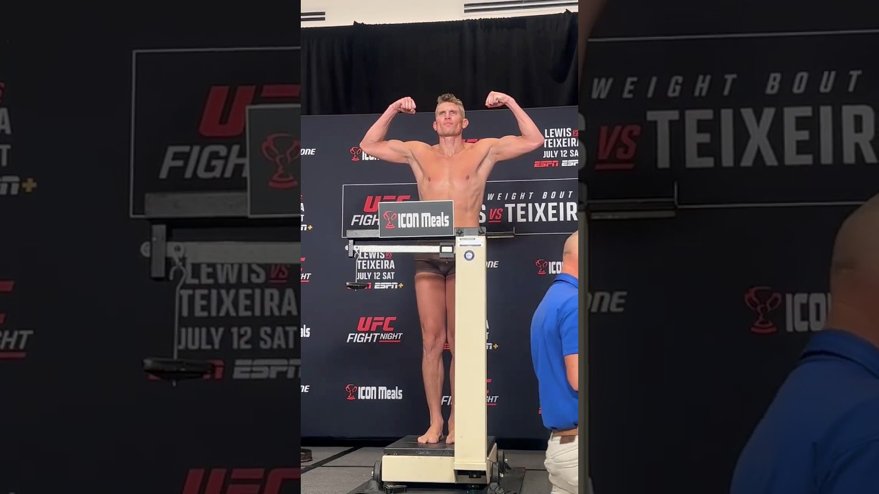 Wonderboy has weighed in! 🚨#ufcnashville