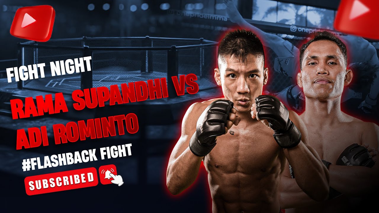Brutal Title Fight! Rama Supandhi VS Adi Rominto || Flashback Full Fight One Pride MMA
