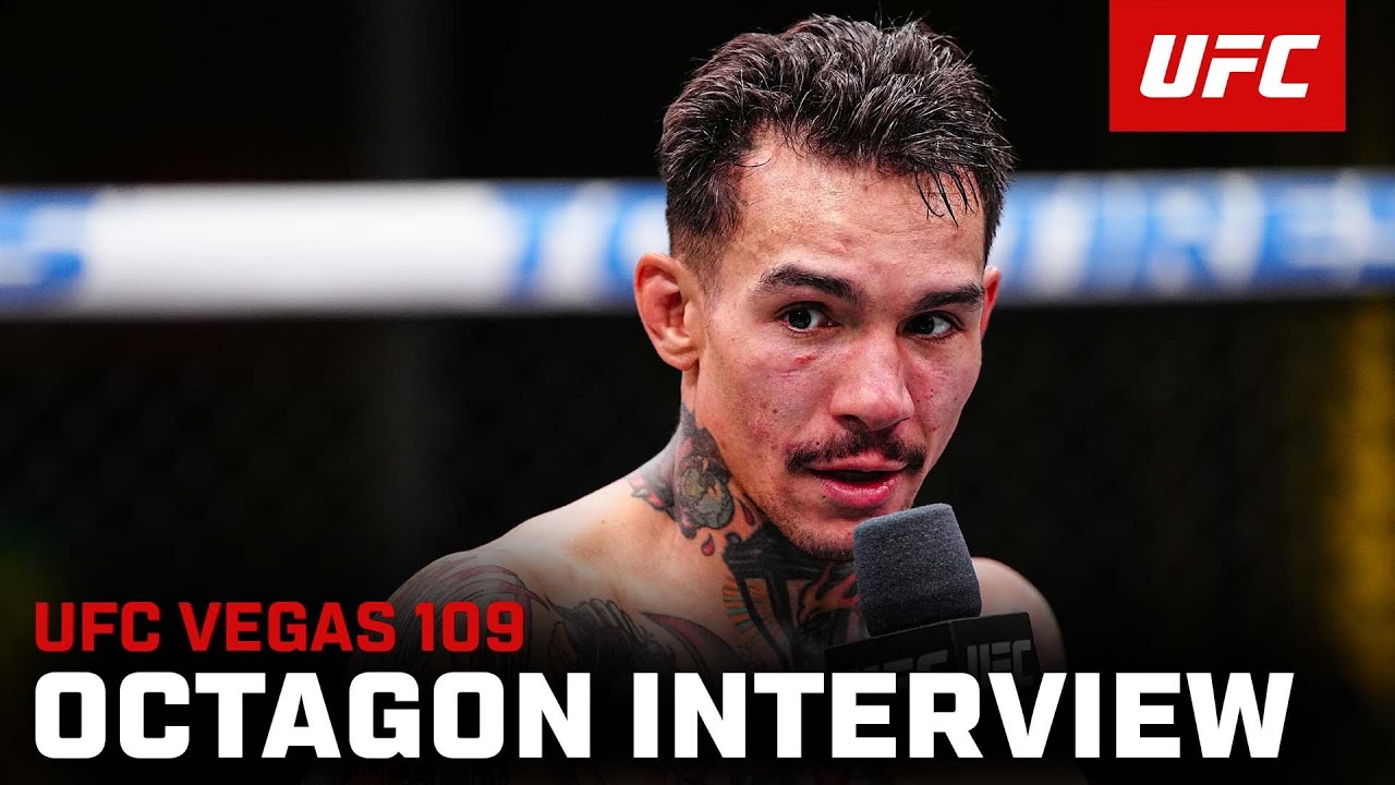 Andre Fili Octagon Interview | UFC Vegas 109