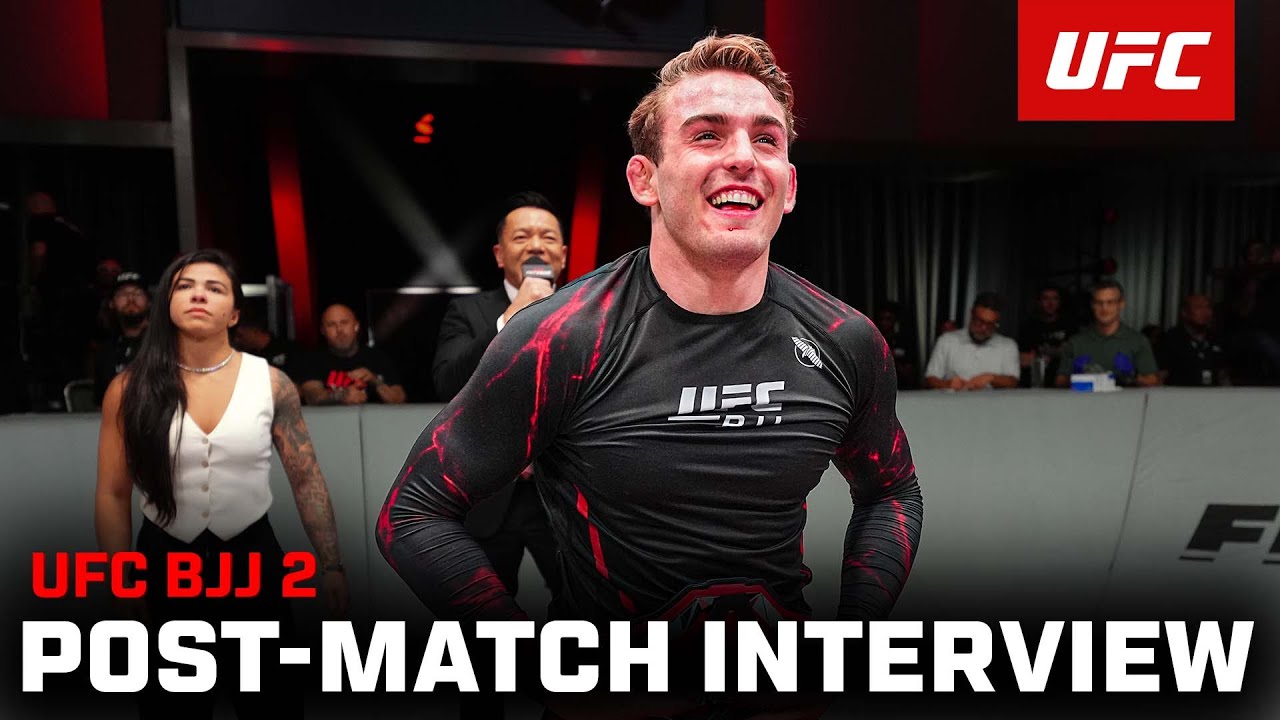 Andrew Tackett Post-Match Interview | UFC BJJ 2