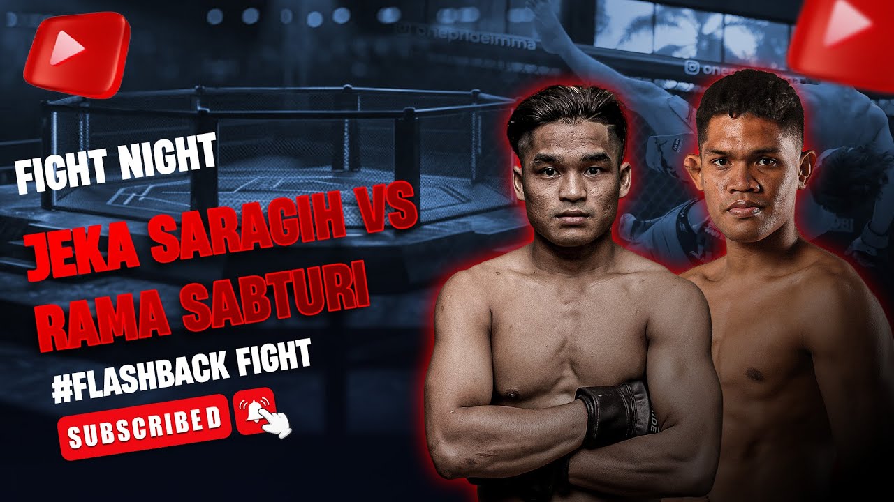 Tegang Terus Contender Fight‼️ Jeka Saragih VS Rama Sabturi | Flashback Full Fight One Pride MMA