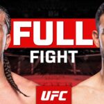 Brain Ortega vs Yair Rodríguez | FULL FIGHT | UFC Shanghai