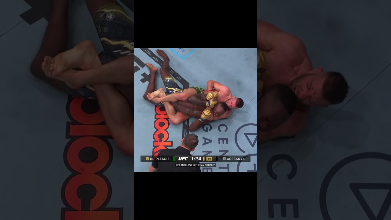 Dricus Du Plessis SUBMITS Israel Adesanya 🚨 #ufc319