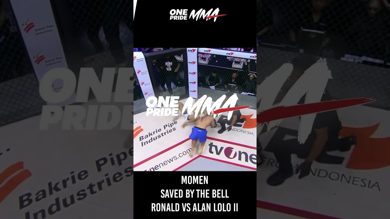 Saved By The Bell! 👀Momen saved by the bell di salah satu pertarungan MMA terbaik sepanjang sejarah