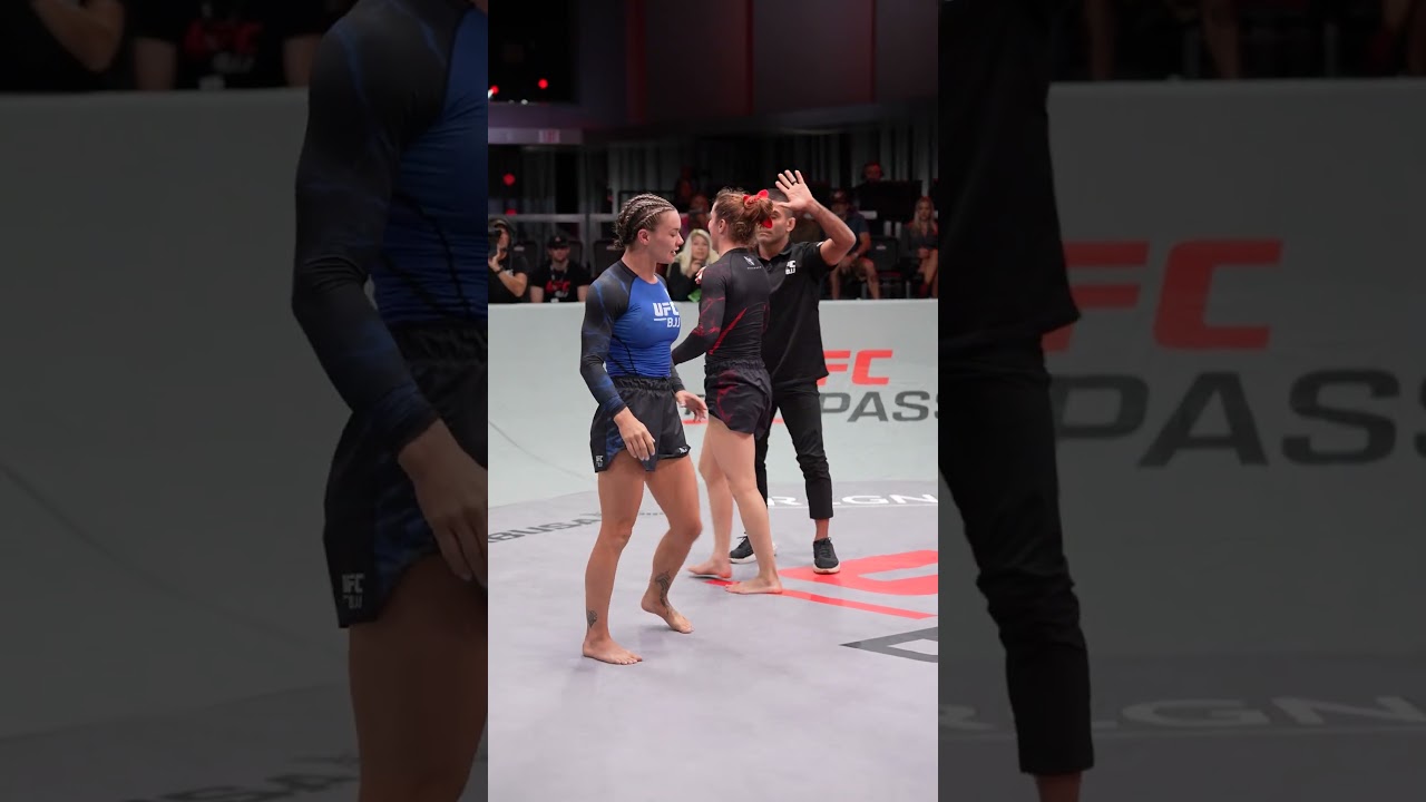 Aurellie Le Vern gets the QUICK americana submission 😤 #UFCBJJ2