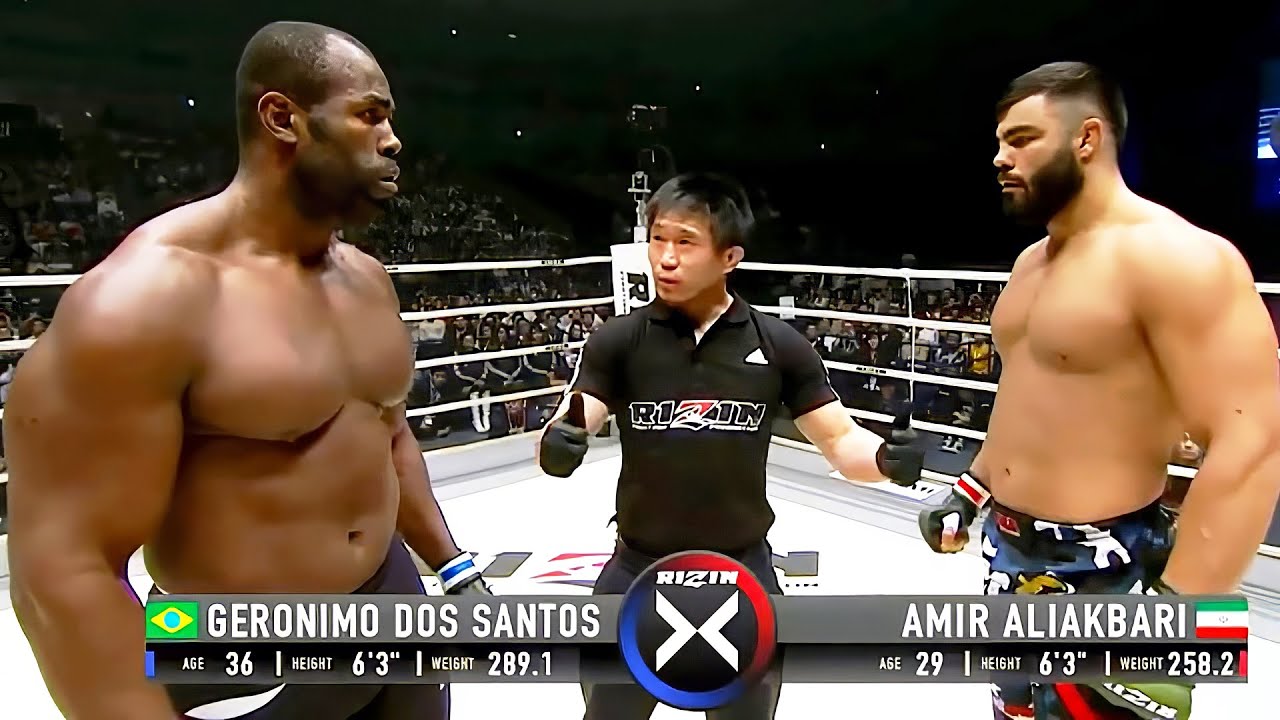 Geronimo Dos Santos (Brazil) vs Amir Aliakbari (Iran) | KNOCKOUT, MMA Fight, HD