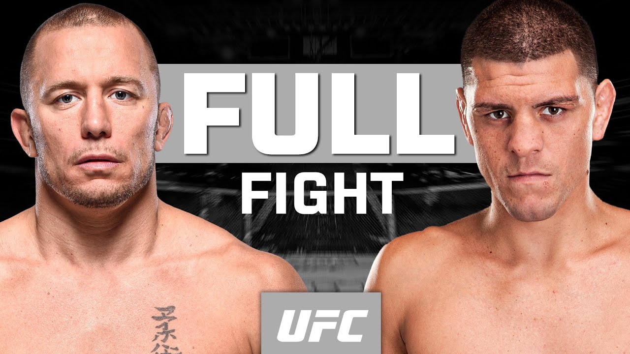 Georges St-Pierre vs Nick Diaz | FULL FIGHT | UFC Classics