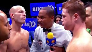 Ryan Rhodes (England) vs Canelo Alvarez (Mexico) | KNOCKOUT, BOXING fight, HD, 60 fps