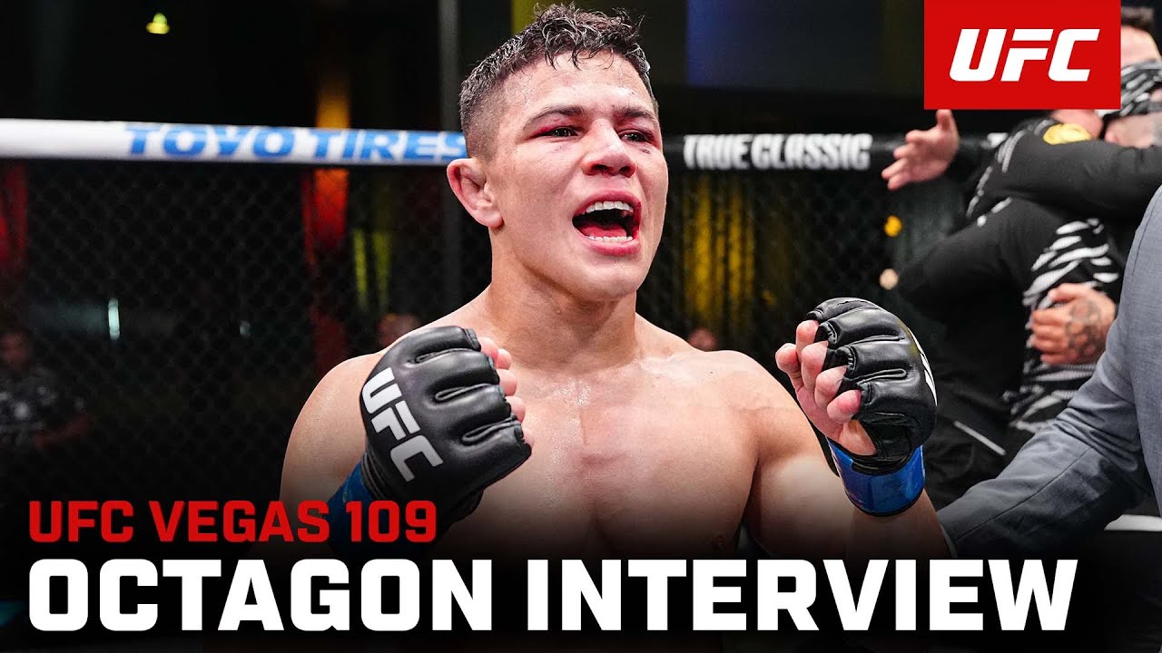Jean Matsumoto Octagon Interview | UFC Vegas 109
