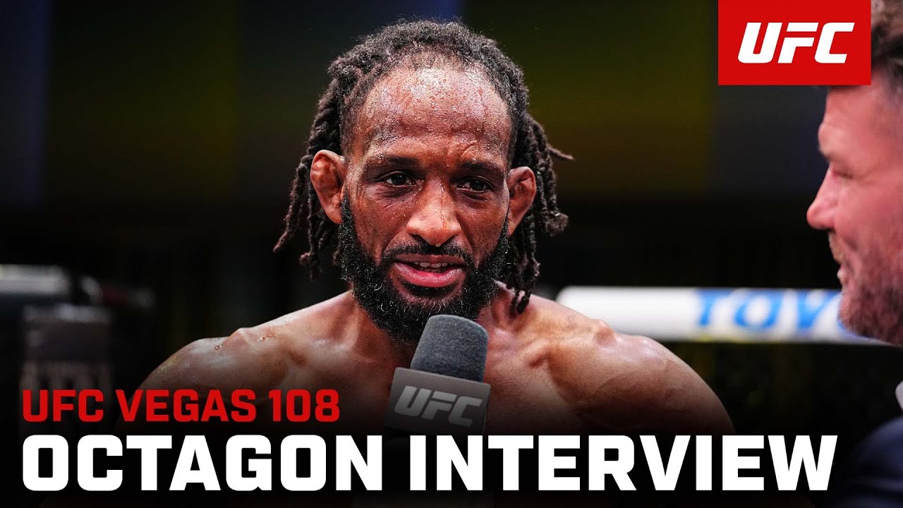 Kevin Vallejos Octagon Interview | UFC Vegas 108