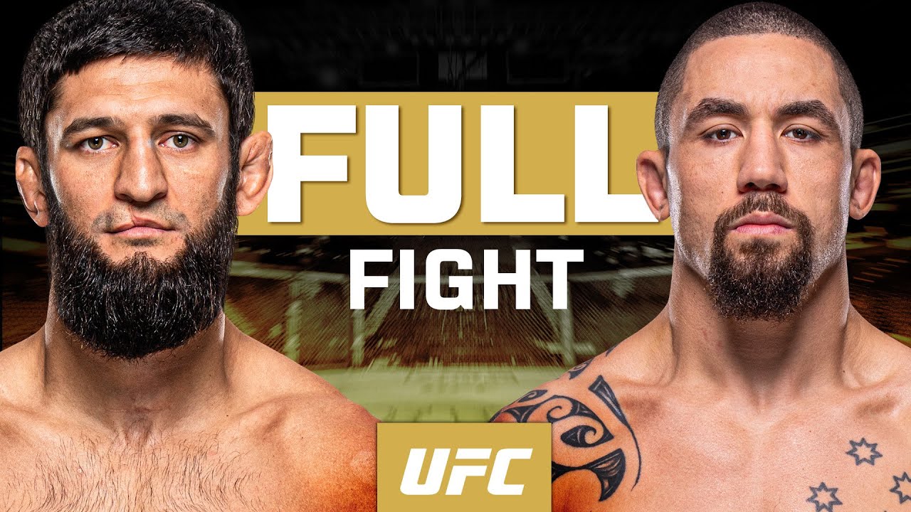 Khamzat Chimaev vs Robert Whittaker | FULL FIGHT | UFC 319